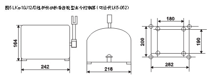 LK15系列主令控制器外形尺寸